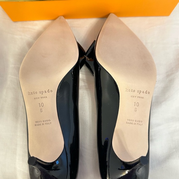 Kate Spade ♠️ New York Maxine Patent Leather Heels - Picture 2 of 6